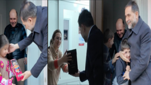 Başkan Uçar'dan mesai arkadaşlarına iftarlık ziyareti