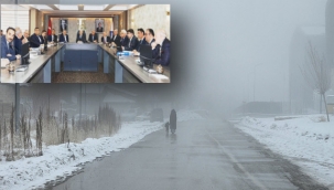 Erzurum'daki sis masaya yatırıldı