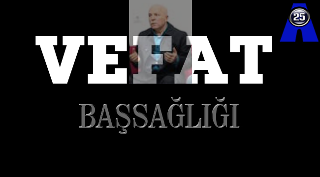 Başkan Sekmen'in baba acısı