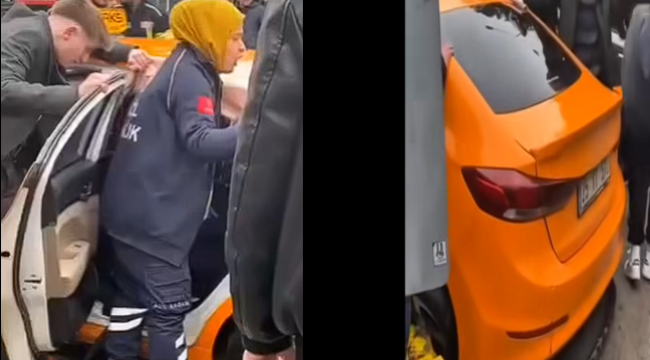 Erzurum'da trafik kazası; 3 yaralı...