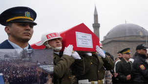 Erzurumlu Şehit Dualarla Uğurlandı