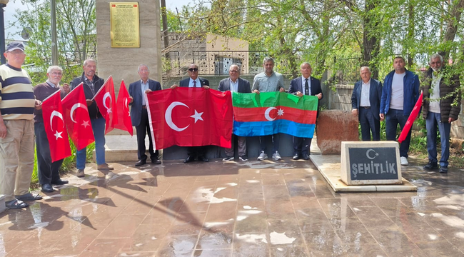 Iğdır Hakahmet'te Ermenilerce katledilen şehitler anıldı