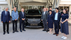 Çinli yatırımcılar Erzurum Büyükşehir Belediyesi'nde