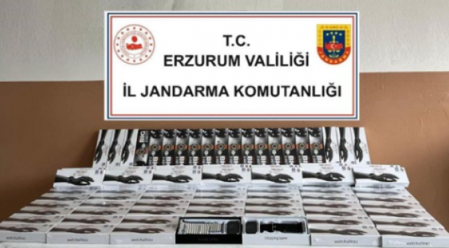Kaçak akıllı saatler ele geçirildi
