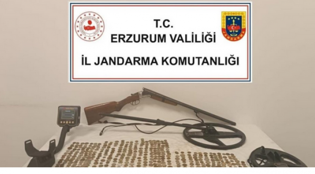 Tekman'da tarihi eser kaçakçılığı operasyonu