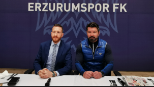 Kutlu, Erzurum'a veda etti...