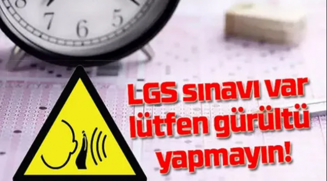 Valilikten sınav uyarısı