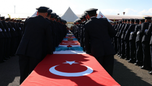 Erzurum Polis Meslek Eğitim Merkezi'nde mezuniyet töreni