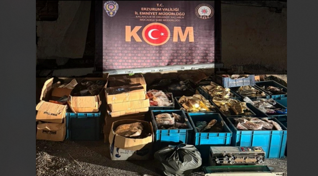 Nargile kaçakçısı enselendi