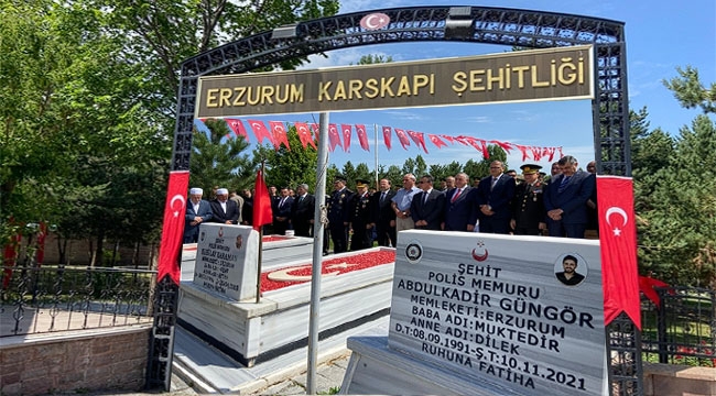 Şehitler dualarla anıldı
