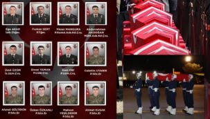 Son yolculuklarına uğurlanıyorlar