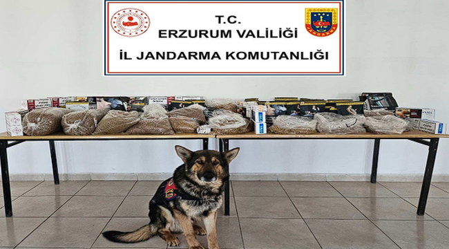 Tütün kaçakçılarına suçüstü