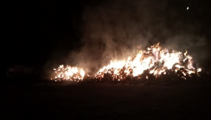 Balyalarca ot kül oldu