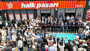 Büyükşehir, halk pazarı beşinci şubesini de açtı