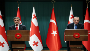 Cumhurbaşkanı Erdoğan: "Gürcistan ile yeni ticari hedefimiz 5 milyar dolar"