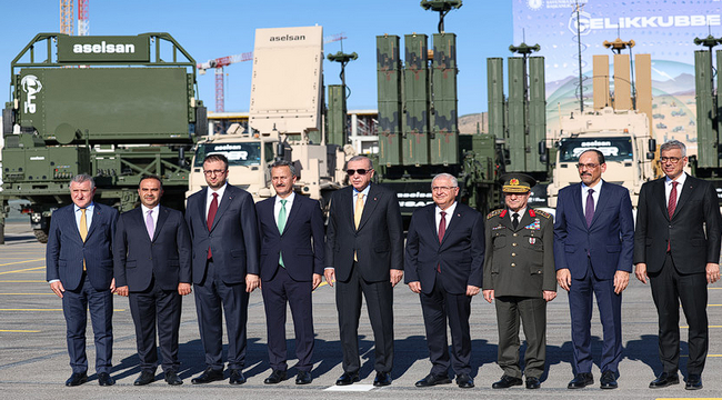 Erdoğan: "Çelik Kubbe ile hava savunmada farklı bir klasmana çıkacağız"