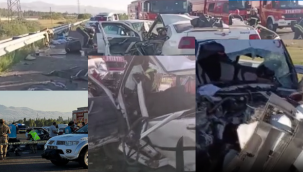 Erzurum'da feci kaza; 4 kişi öldü, 4 kişi yaralandı