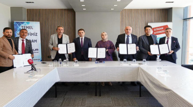 Erzurum'da istihdam garantili eğitim protokolü