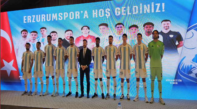 Yeni transferler tanıtıldı