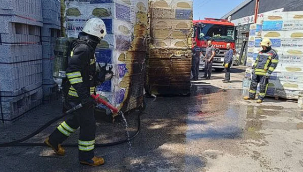 Bu yangın da keresteciler sitesinde...