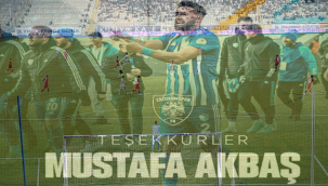 Erzurumspor'da Mustafa Akbaş ile yollar ayrıldı