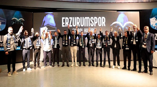 Erzurumspor yönetiminde görev dağılımı