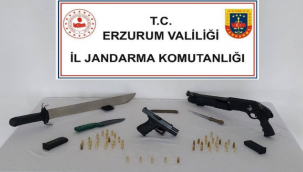 Horasan'da ele geçirildi