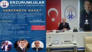 Maltepe Erzurumlular Vakfı'ndan Herefene Programına davet