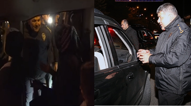 Müdür hızlı çıktı...