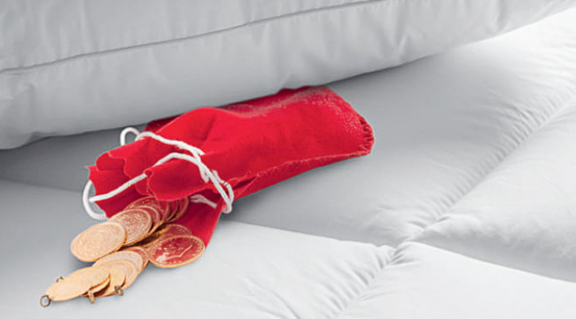 Tasarrufun adı; Yastıkaltı...