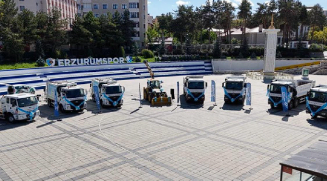 Yakutiye Belediyesi araç filosunu güçlendirdi