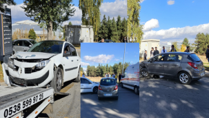 AÜ yerleşkesinde bir kaza daha