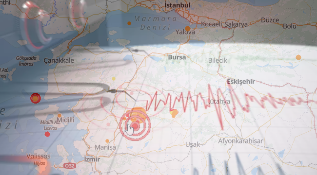 Balıkesir Sındırgı'da 6.1 büyüklüğünde deprem