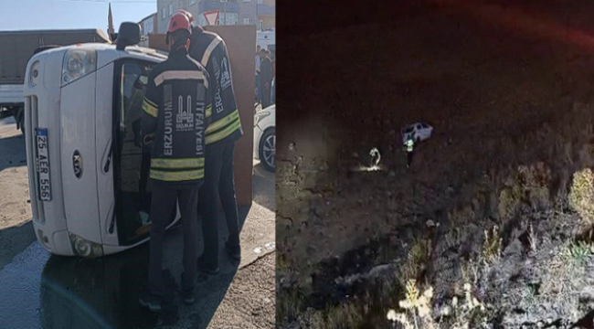 Erzurum'da trafik kazası istatistiği