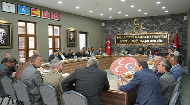 MHP'de "Muhtarlar Günü"...