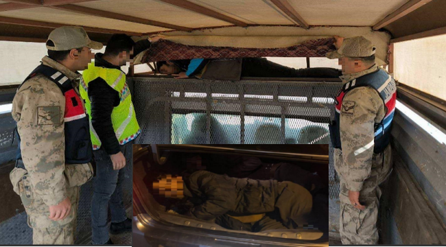 Bir ayda 28 düzensiz göçmen yakalandı