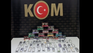 Erzurum'da sigara kaçakçılığı operasyonu