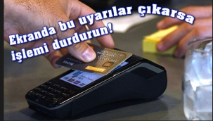 Kredi kartı kullananlar dikkat!