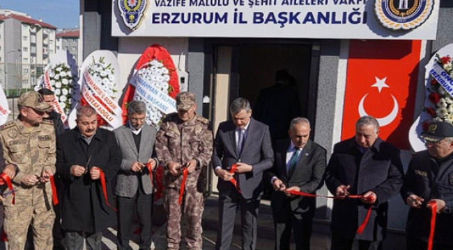 Şehit aileleri ve gazilere yeni hizmet binası