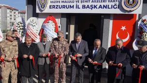 Şehit aileleri ve gazilere yeni hizmet binası