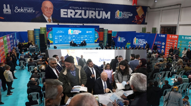 Sekmen, özgeçmişini anlattı, kitabını imzaladı