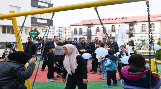 Yakutiye Belediyesi'nden bir park daha