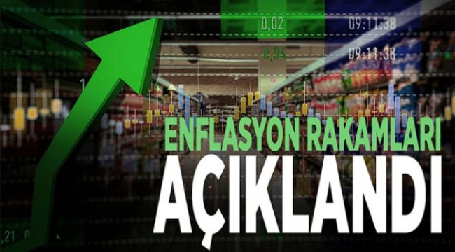 Enflasyon verileri açıklandı