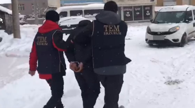 Erzurum'da DEAŞ operasyonu