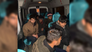 Erzurum'da düzensiz göçmenler organizatorleri ile yakalandılar