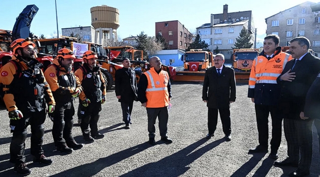 Karla ve Buzla Mücadele Açılış Töreni
