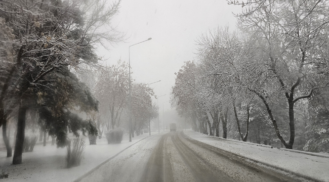 Kuvvetli kar yağışı uyarısı
