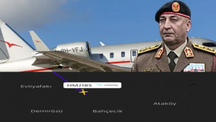 Libya askeri heyetini taşıyan uçak Ankara'da düştü