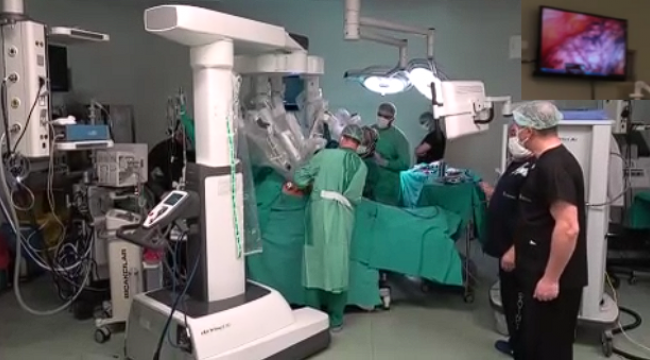 Robotik cerrahi hasta ve hekime avantaj sağlıyor