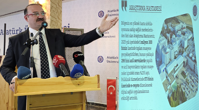 Atatürk Üniversitesi'nin yükselen trendi